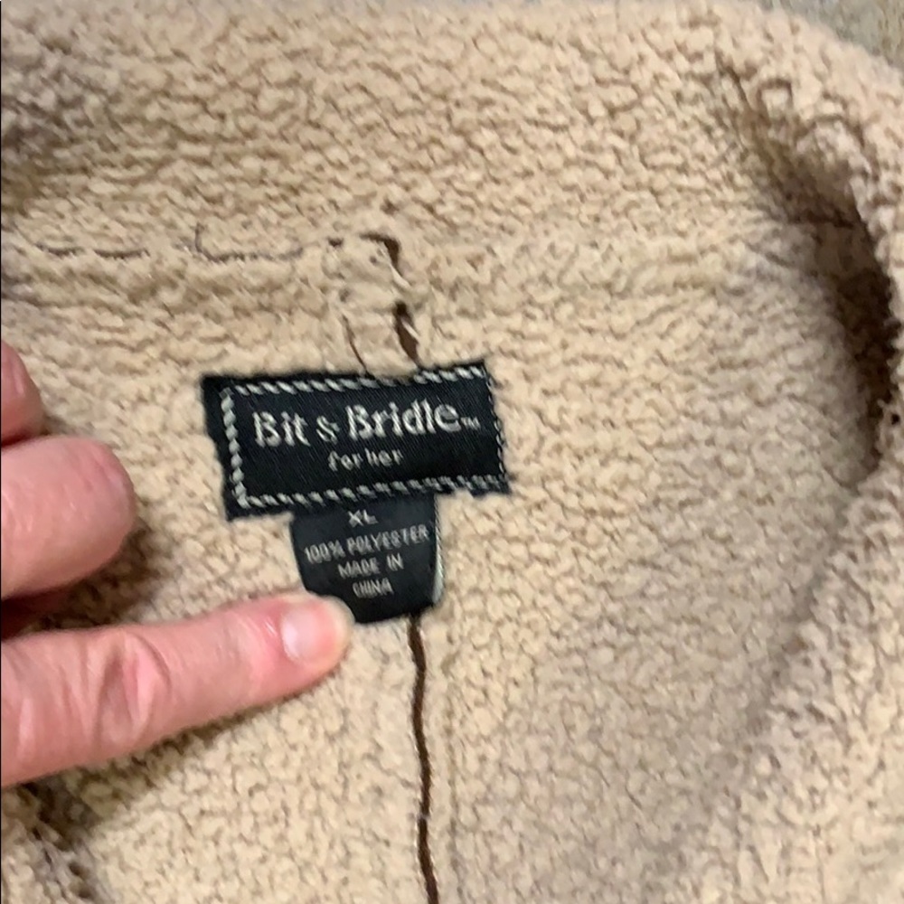 Suede barn jacket - Picture 3 of 4